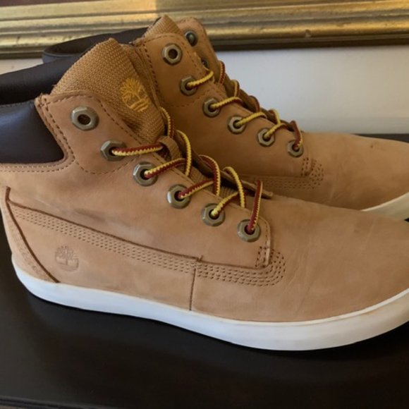 TIMBERLAND WOMENS SKYLA BAY LACE-UP BOOT - TAN - Picture 8 of 8